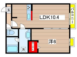 リヴァージュシャトレの物件間取画像